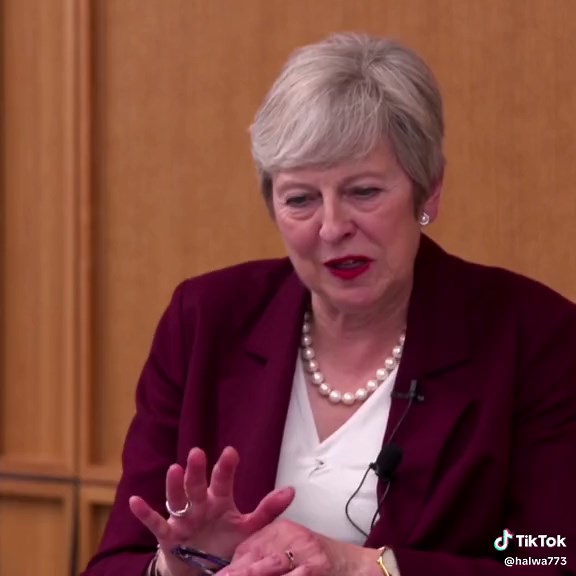 Theresa May, as 2nd Female Prime Minister of the UK, had a strong sense of resilience and dedication to her role, navigating complex challenges like Brexit with steadfast determination 🇬🇧. Her aura was marked by a calm, composed leadership style, reflecting both strength and a commitment to duty🔥👑 #theresa #theresamay #politics #unitedkingdom #parliment #queenelizabeth #duty #brexit #conservative #conservativeparty #pdiddy #septemberdump