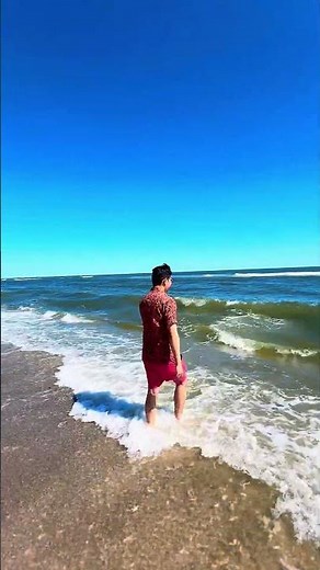 Sunny Day in Long Beach, Long Island 🌊 | Beach Walk & Ocean Views