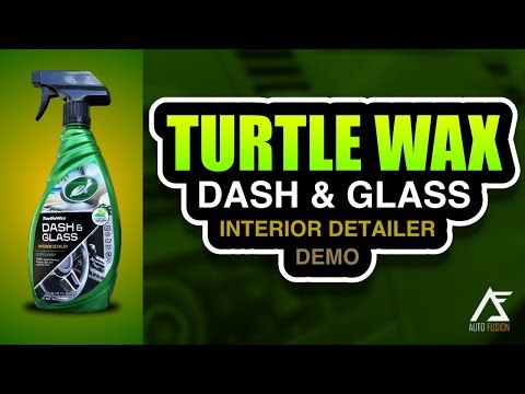 TurtleWaxDash&Glass demo for your interior