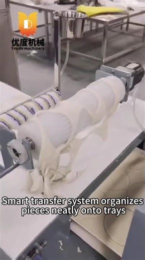 Fully AutomaticPita Bread Production Line #factory #machine #factoryproducts#foodprocessing