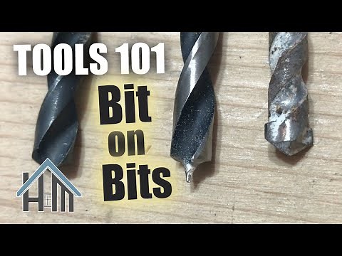 Drill bits 101. Easy Learn Tools. what drill bit works? Use tools.
