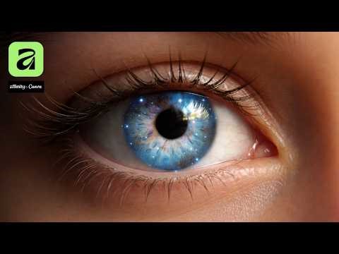 Make Galaxy Eyes in Minutes | Affinity Photo