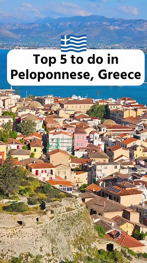 Exploring the Top 5 Adventures in the Peloponnese, Greece