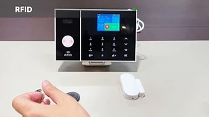 XNY 4G Komplett Alarmsystem, WLAN Drahtloses Alarmanlage für Haus und Wohnung mit APP Push, Bewegungsmelder, Fenster Tür Sensoren, Fernbedienung, Sirene, Funktioniert mit Alexa (XNY-108-4G-C)