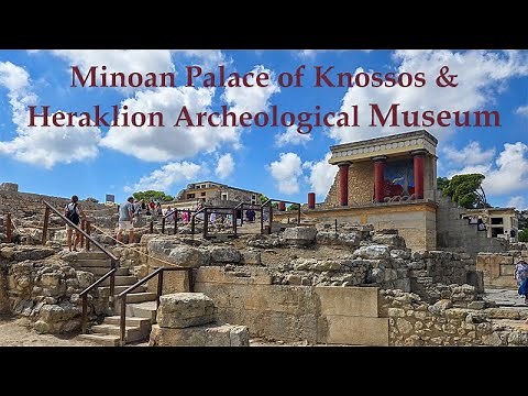 Crete's Minoan Palace of Knossos & Heraklion Archeological Museum Tour