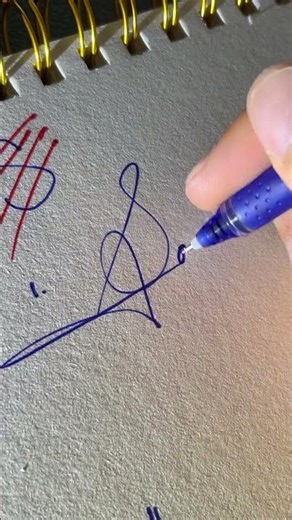 How to sign the letter S?❤️
