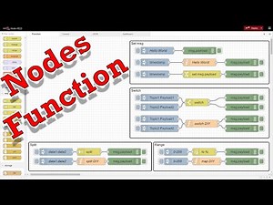 [Cours 3.1 Bioautomatique] Node-RED : Fonctions