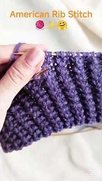 "A Must Try Knitting Pattern!"🔥✨🔥🌹#knittingpattern #howtoknit #ribknitting