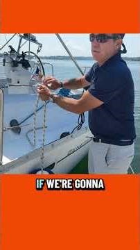How to tie a fender to a boat (2 ways) #sailing #boat #sailboat #boating #sailinggear