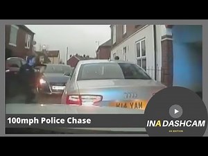 100mph Police Chase Through Derbyshire | UK Dashcam