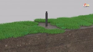 E&K 6'x144' Outdoor Privacy Screen Fence Panel Freestanding Backyard Patio Privacy Pool Fencing Temporary Garden Dog Fence with Iron Poles and Rails (Gray)