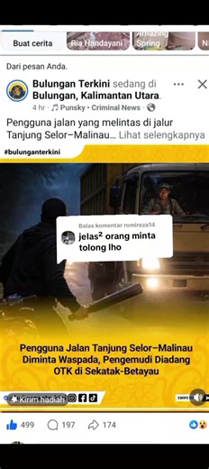 Membalas @romireza14 Terus ada kah sangkut pautnya dengan kabar berita beberapa hari sebelumnya.. di TKP yang d maksud lagi, bisa kah Anda jawab.