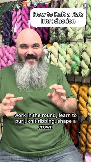 I’m going to teach you how to knit a hat 🤩
