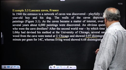 Trust me, this is a mathematics class on ODE Radiocarbon Dating || 1st Order Differential Equation | Professor Anwer Explains