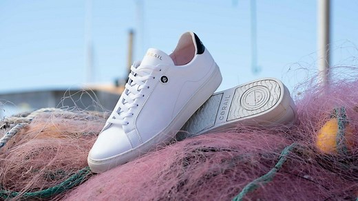 Corail ° : les baskets confectionnés en plastique repêché en Méditerranée