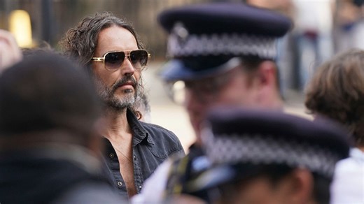 Video. Russell Brand granted conditional bail on rape and assault charges