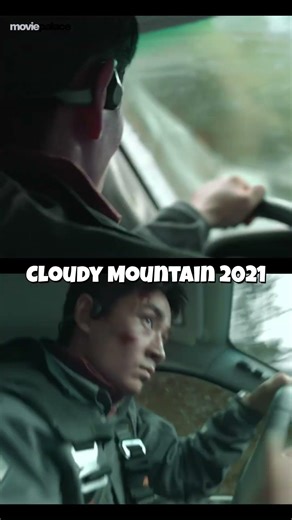 Cloudy Mountain (2021) Intense Mountain Drive Scene 🚗⛰️🔥#shorts