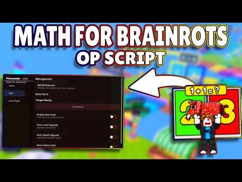 *NEW* Math for Brainrots OP Script (PASTEBIN) 2026