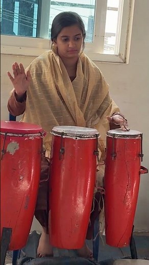 Sister Heaven Roja Playing Drums and Praising God