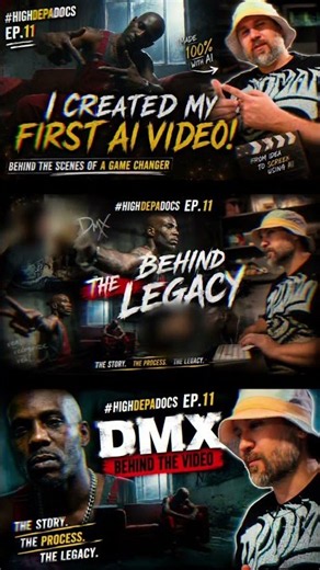The Story Behind My AI DMX Music Video Drops August 28 👀