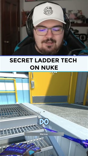 SECRET LADDER TECH ON NUKE #austincs #twitch #twitchclips