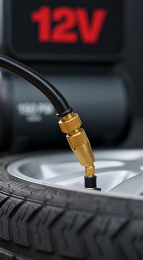 Mini Air Compressor – 12V Portable Electric Tire Inflator