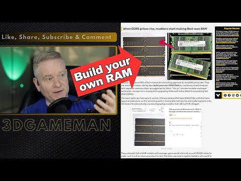 Build Your Own DDR5 RAM (BYOR)