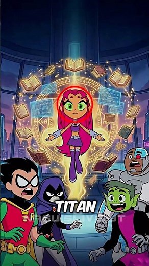 Starfire Became More Powerful Than The Titans 😱✨ #shorts