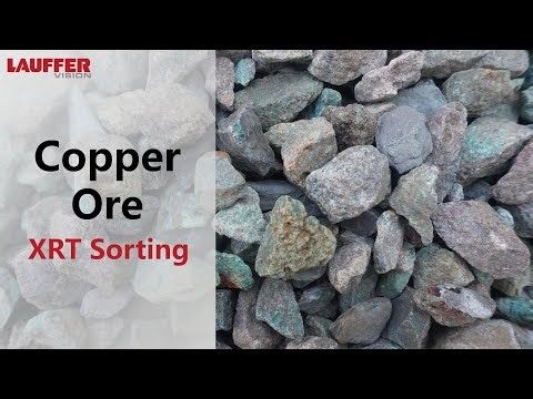 AI Powered Sensor-based Sorting Systems - Copper Ore XRT Sorting