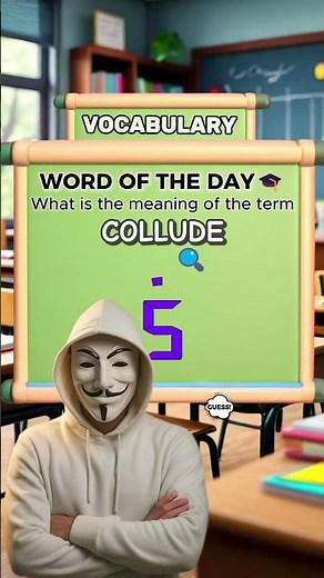 Meaning of collude #shorts #viral #viralshorts