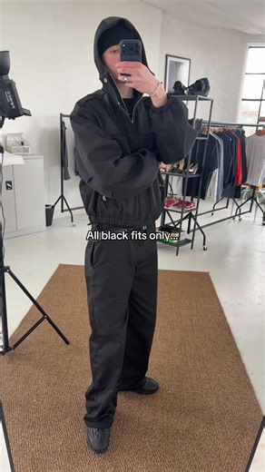 All black fits can never not slap #swag