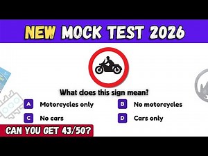 Theory Test 2026 UK | Full Driving Theory Test Revision | Pass First Time