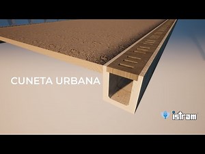 CUNETA URBANA CON TAPA