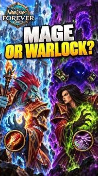 Mage or Warlock in WoW Forever? Here's the Real Difference