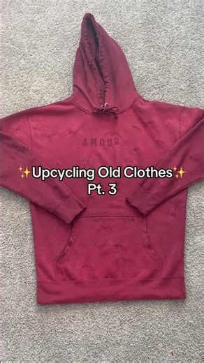 Upcycling Old Clothes Pt. 3 #diyfashion #fashionhacks #howto #diy #fashion #upcyling #thrift