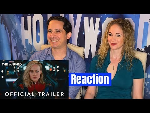 The Marvels Official Trailer Reaction