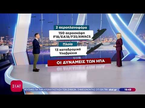 Όπλα και δυνάμεις ΗΠΑ και Ιράν - Σε τεντωμένο σχοινί η Μέση Ανατολή | Βραδινό Δελτίο | 25/02/2026