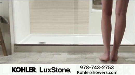 Kohler LuxStone Spring Shower Sale TV Spot, 'Upgrade Your Shower: $1,500 Off'