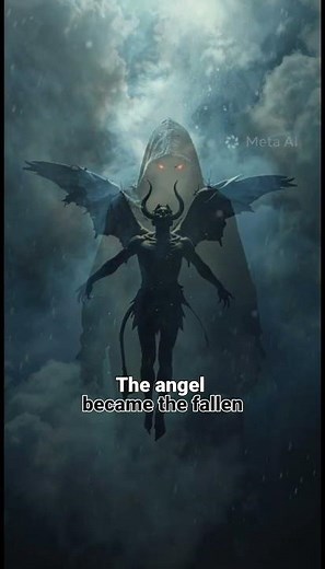 Lucifer Fall Story | The Angel Who Became the Devil 😈 #motivation #angel