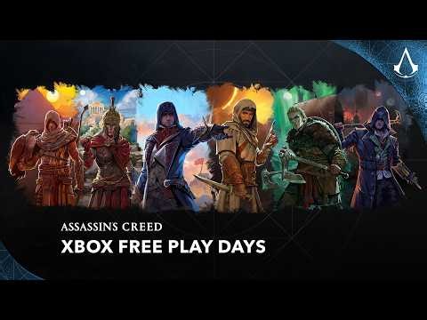 Assassin's Creed: Play 6 games for free this weekend!
