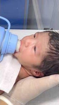 Cute NICU Baby Feeding Time With Nurse Love & Care 👶🍼❤️ #NICUBaby #FeedingTime🤲🙏❤️