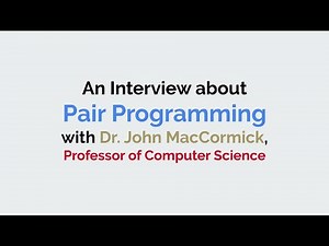 Pair Programming Interveiw with John MacCormick