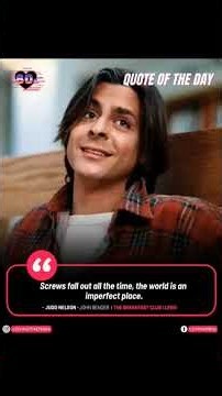 The Breakfast Club -Generation ❌ 80s Iconic MuVi