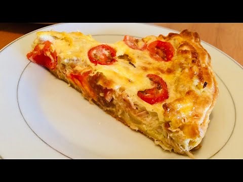 Quiche Au Thon - Recette Facile
