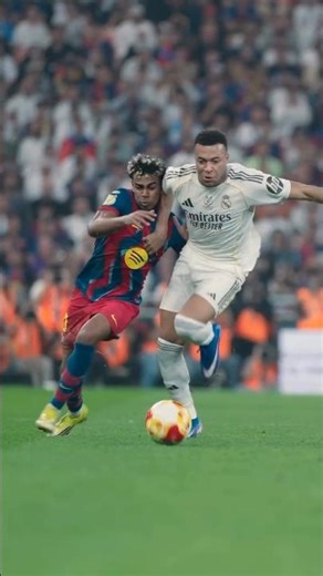‪@LamineYamal‬ vs #mbappe Cinematic Shot #realmadrid #mancity #realmadridfc