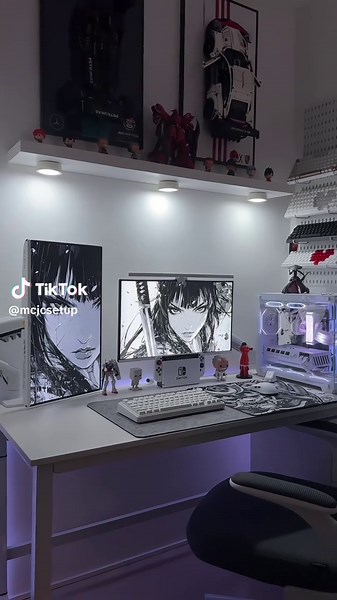 Pc setup #pcsetup #gamingsetup #pcgaming #techtok #fyp