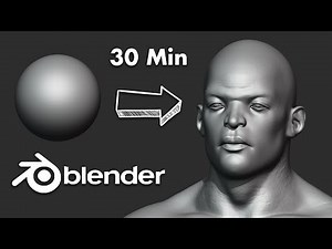 Male Anatomy Sculpting Practice in Blender