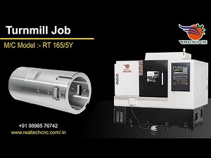RT 165 /5Y - Turnmill / RealTech CNC Machine VD 366