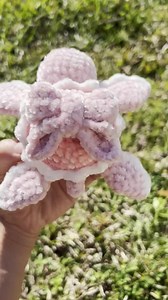 Mini Bow Turtle Crochet Pattern Valentines Day Pattern PDF Ribbon Turtle Download Beginner Friendly Amigurumi Stuffed Animal Coquette - Etsy