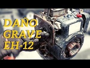 DAÑO GRAVE EN UN MOTOR ROBIN SUBARU MODELO EH-12